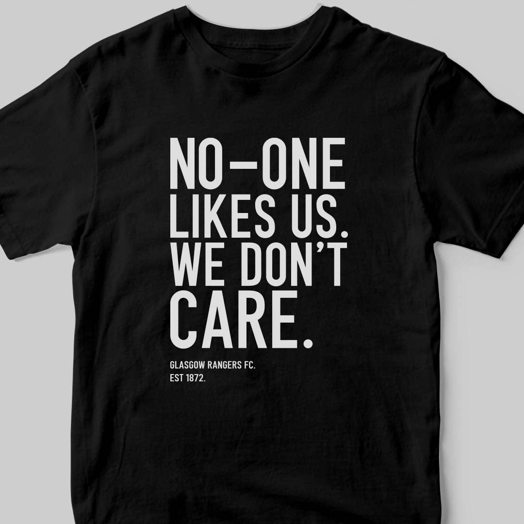 No One Likes Us Rangers T-shirt